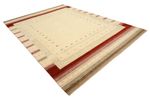 Gabbeh teppe - Loribaft Indus - 356 x 255 cm - lys beige