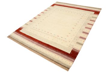 Gabbeh teppe - Loribaft Indus - 238 x 174 cm - lys beige