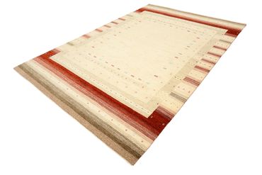 Gabbeh Tapijt - Loribaft Indus - 304 x 205 cm - licht beige