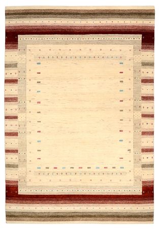 Gabbeh Rug - Loribaft Indus - 296 x 203 cm - light beige