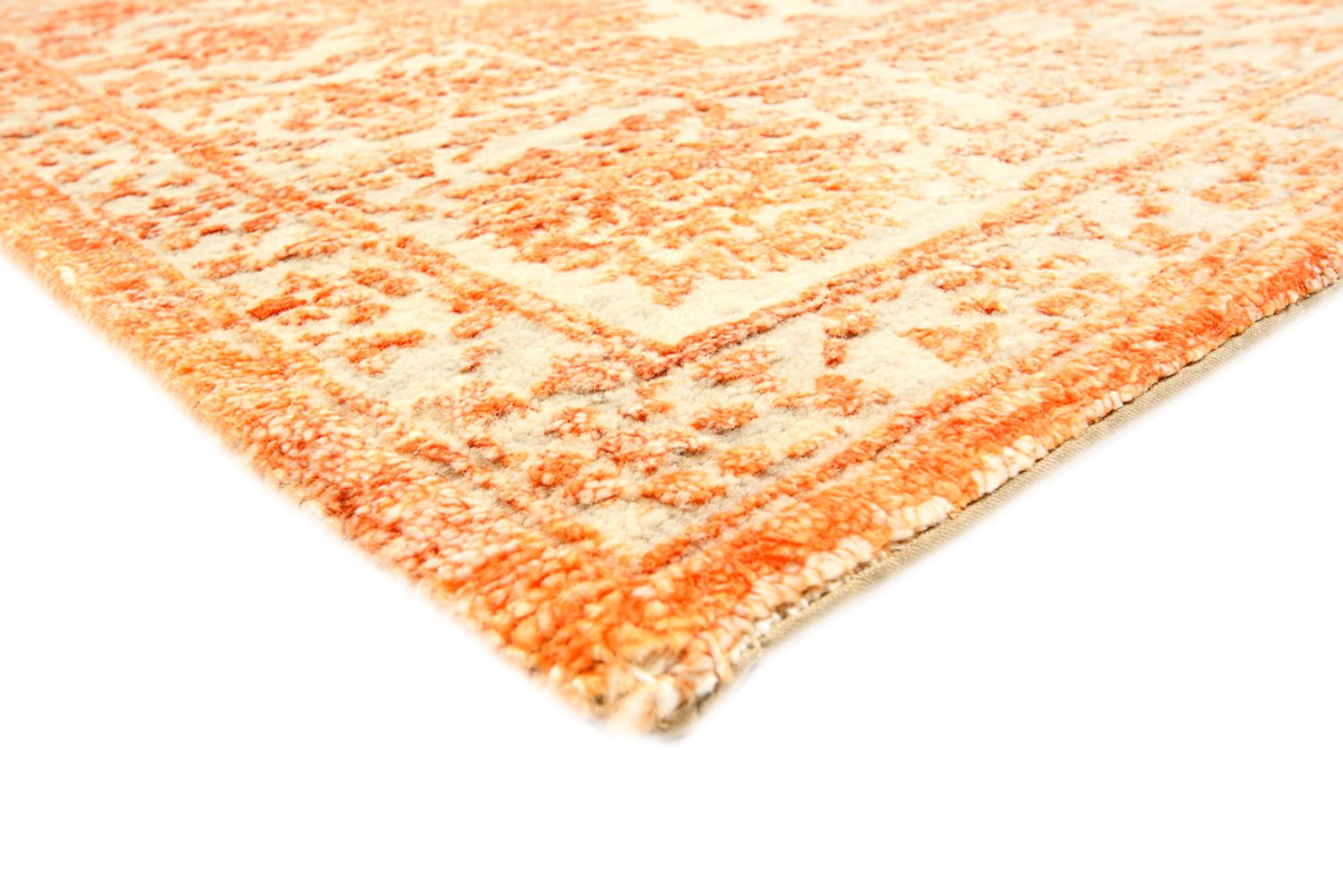 Designer Rug - 200 x 154 cm - rust