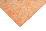 Tapis design - 200 x 154 cm - rouille