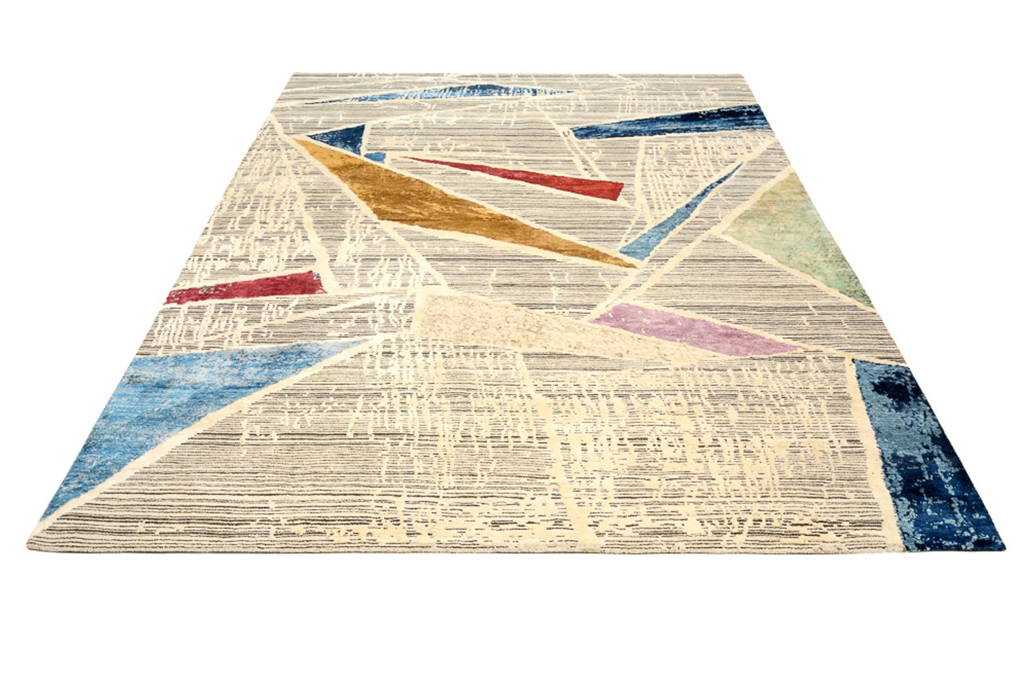 Designer Rug - 303 x 246 cm - multicolored