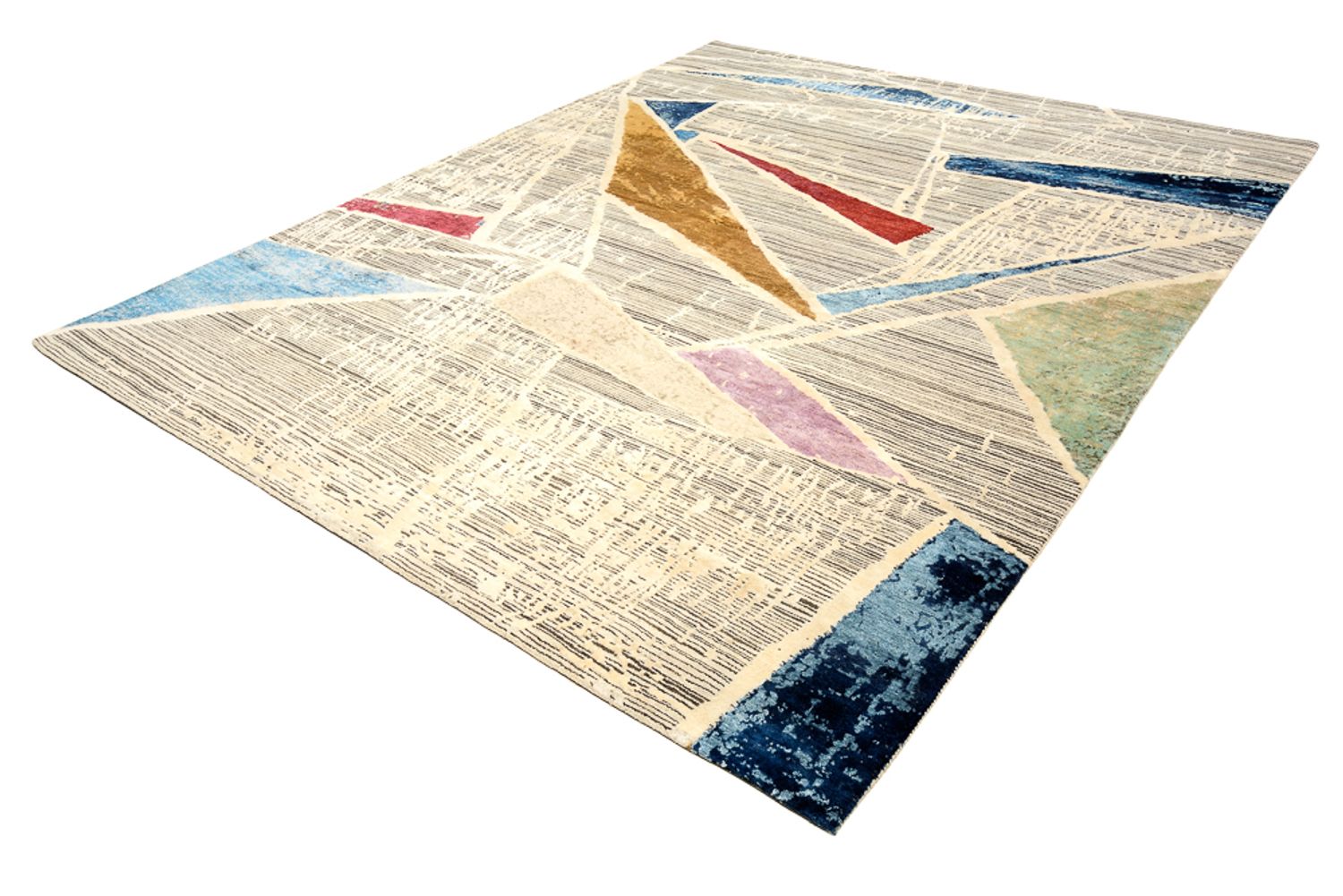 Designer Rug - 303 x 246 cm - multicolored