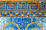 Designer Rug - 309 x 245 cm - blue