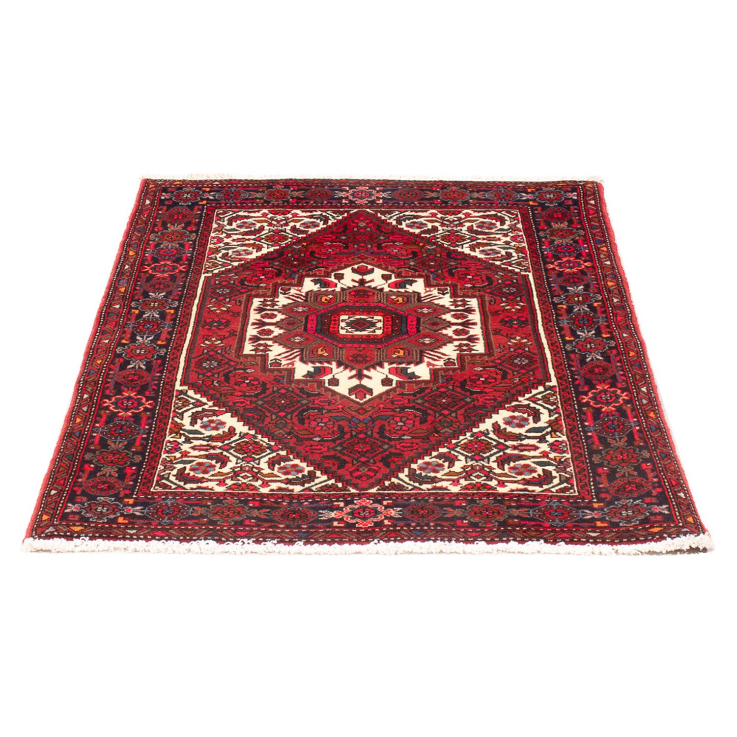 Tapis persan - Nomadic - 115 x 83 cm - rouge clair