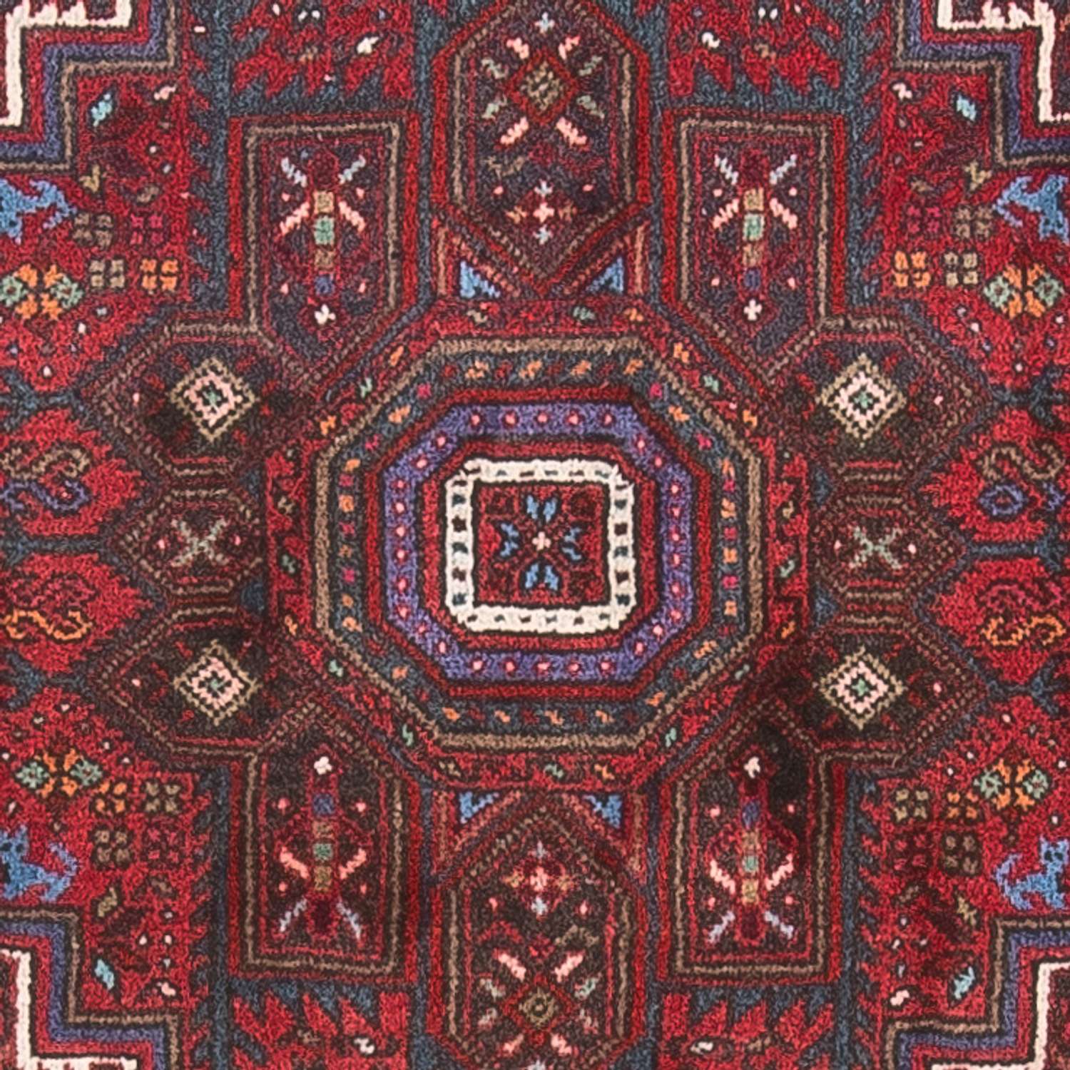 Tapete Persa - Nomadic - 130 x 90 cm - vermelho claro
