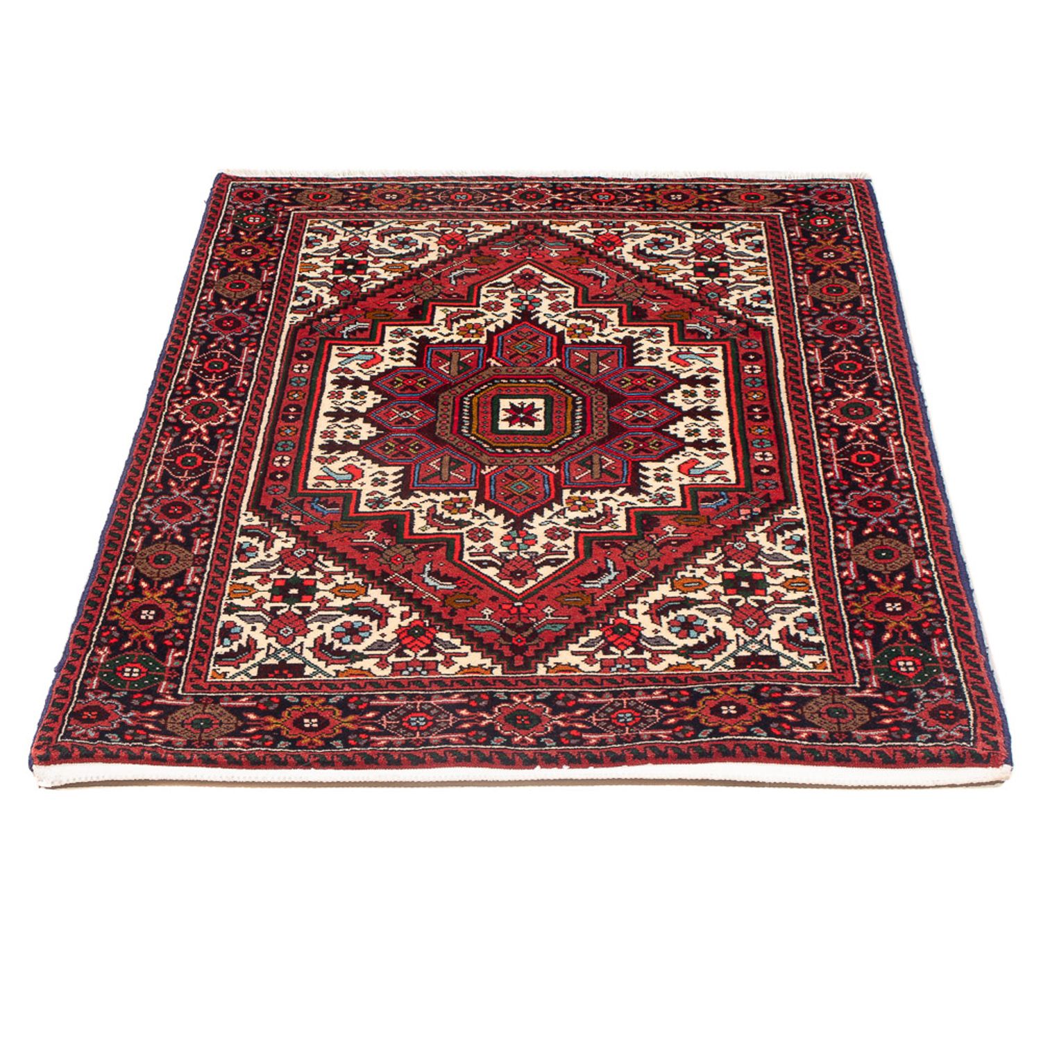 Tapis persan - Nomadic - 120 x 81 cm - rouge