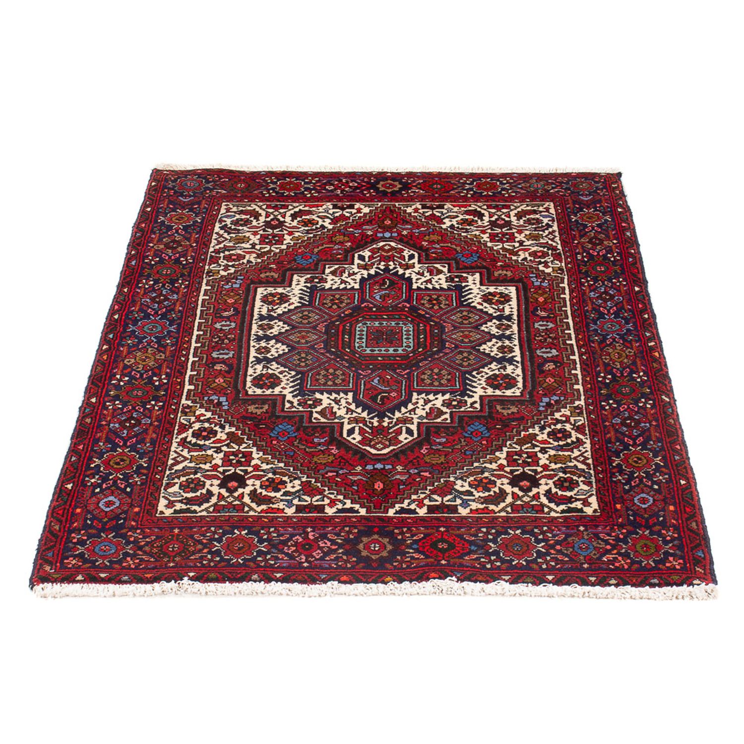 Tapis persan - Nomadic - 117 x 81 cm - rouge