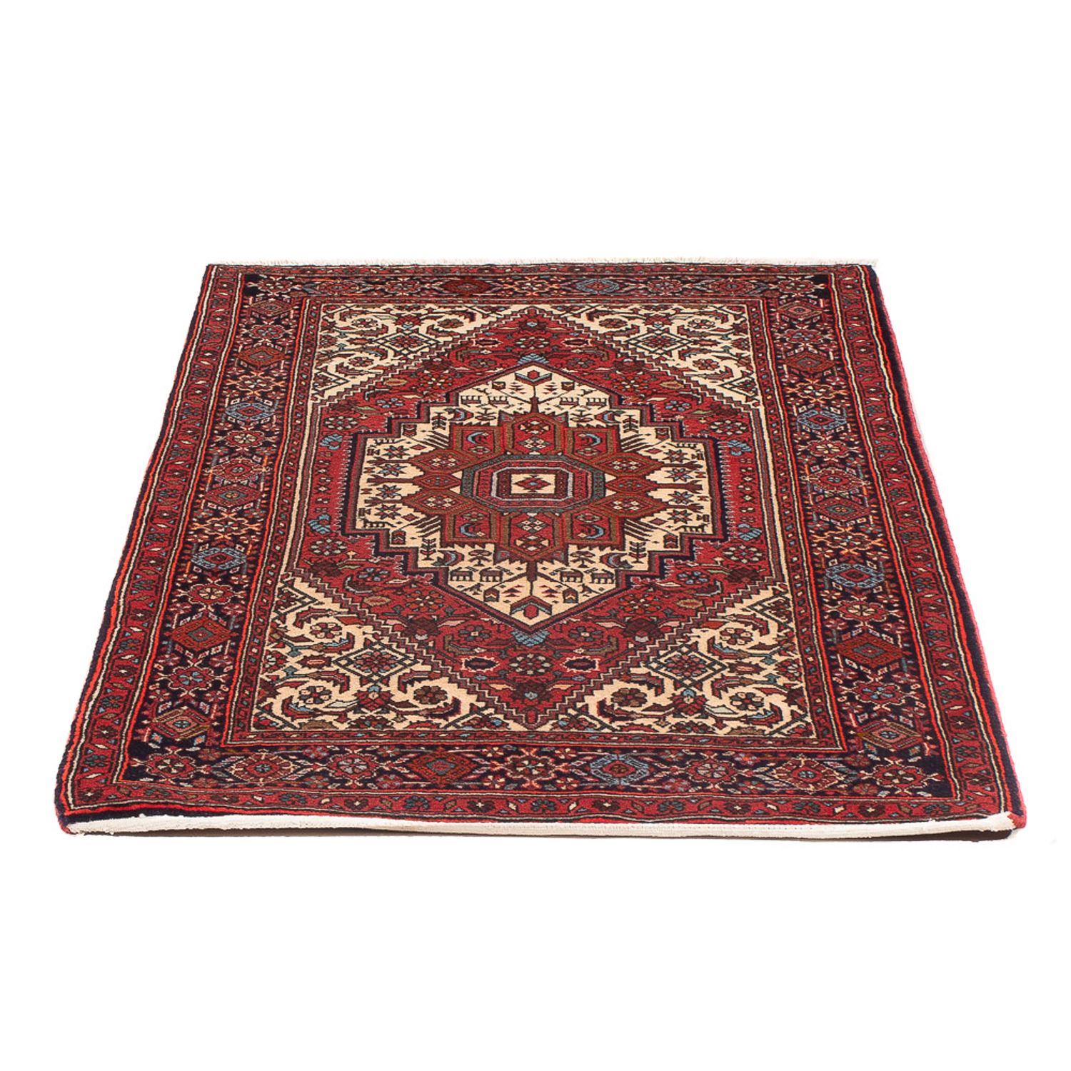 Tapis persan - Nomadic - 119 x 80 cm - crème