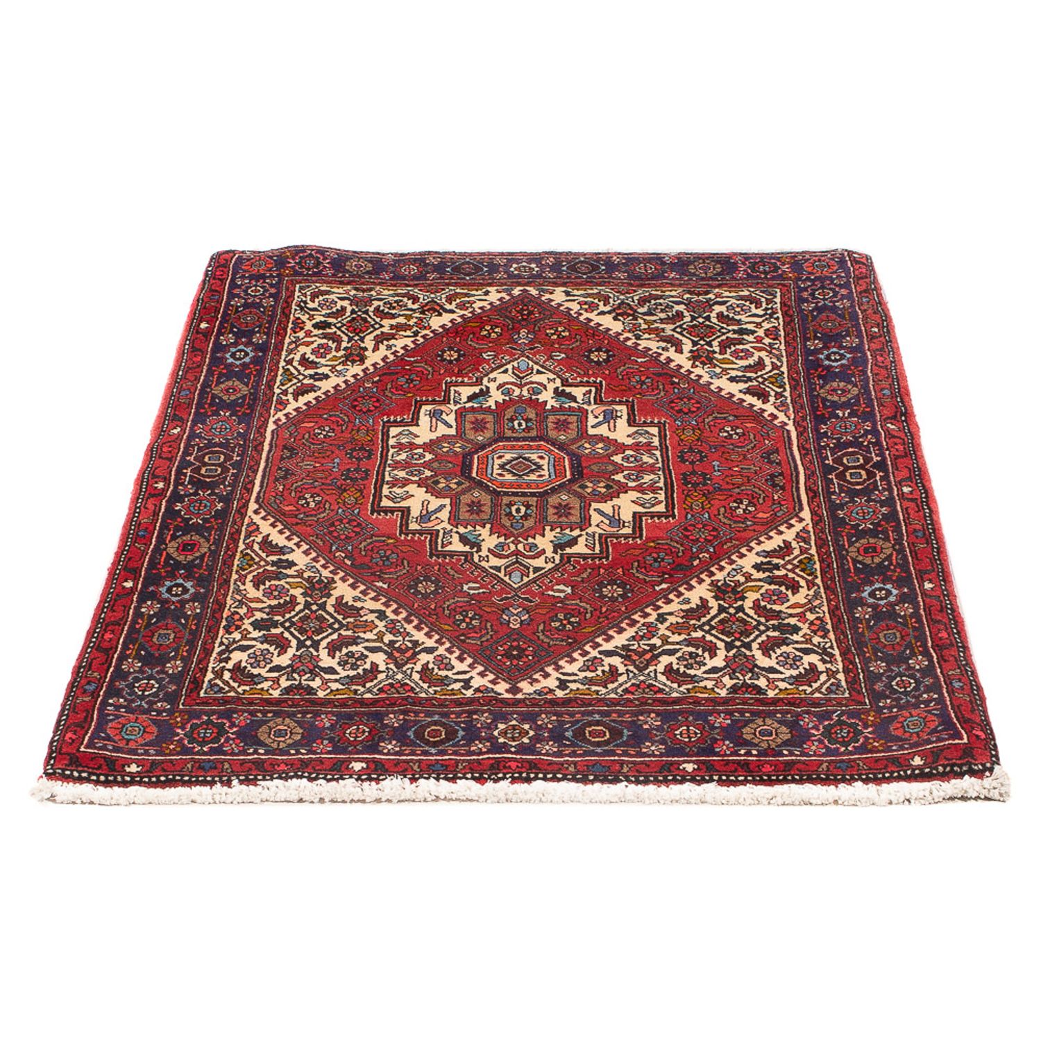 Perser Rug - Nomadic - 131 x 83 cm - red