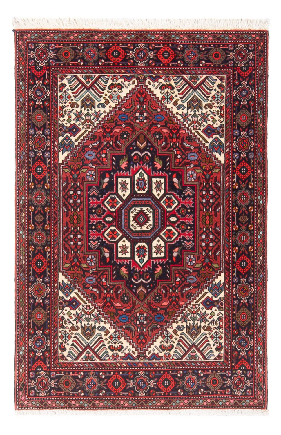 Tapis persan - Nomadic - 119 x 73 cm - crème