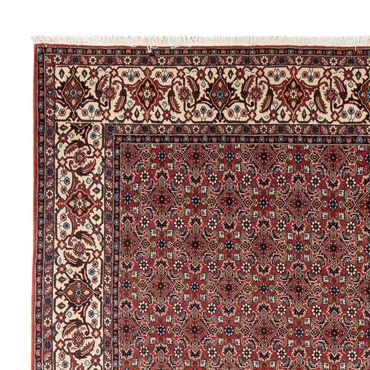 Tapis persan - Bidjar - 296 x 248 cm - rouge foncé