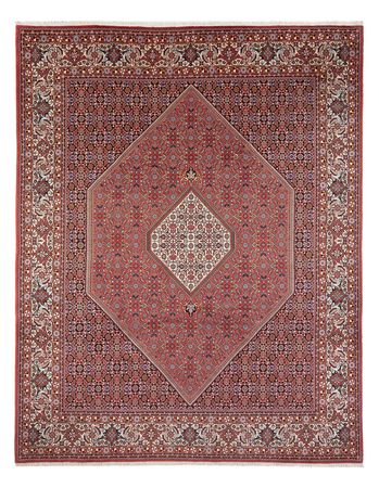 Alfombra persa - Bidjar - 337 x 250 cm - rojo oscuro