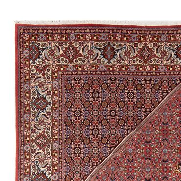 Tapis persan - Bidjar - 337 x 250 cm - rouge foncé