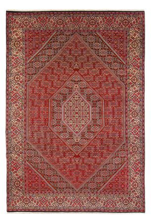 Tapis persan - Bidjar - 341 x 248 cm - rouge