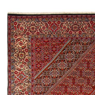 Alfombra persa - Bidjar - 341 x 248 cm - rojo