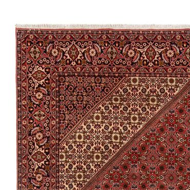 Alfombra persa - Bidjar - 350 x 250 cm - rojo oscuro