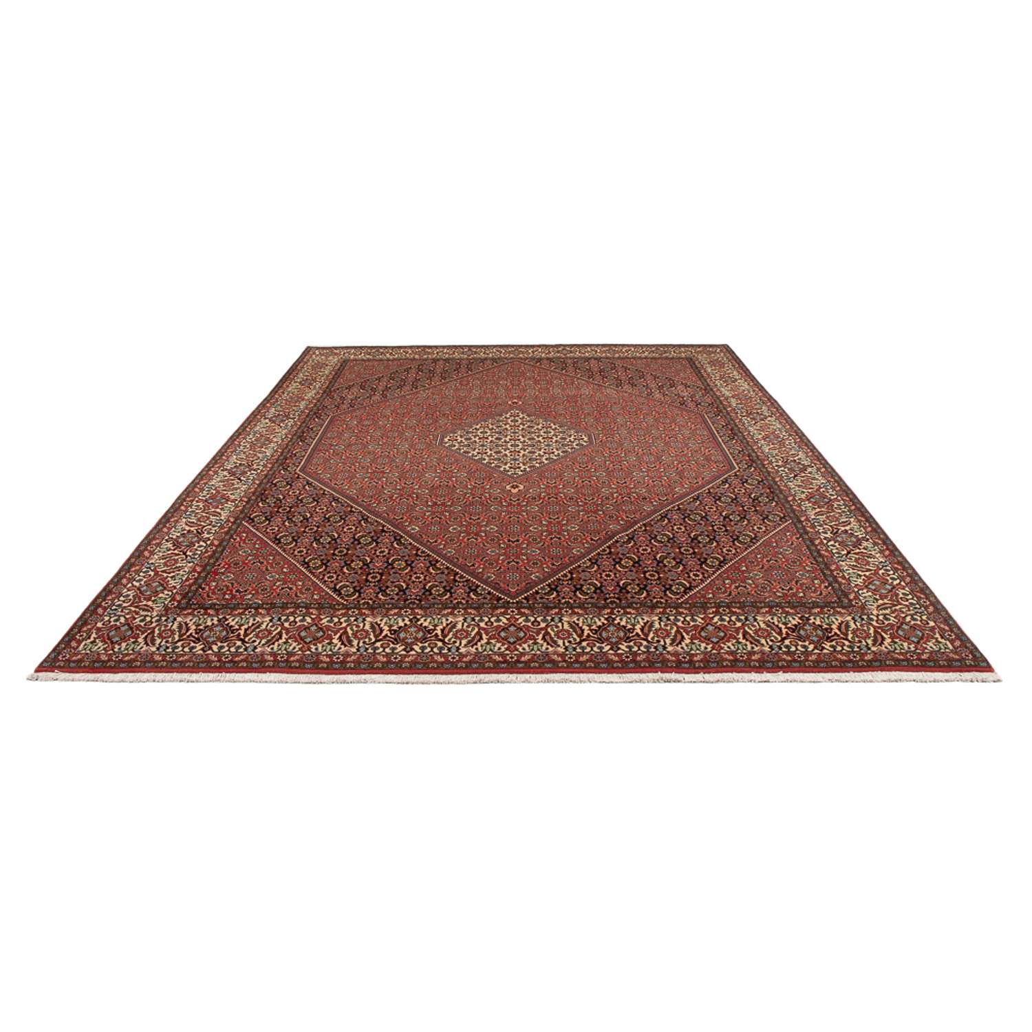 Perský koberec - Bijar - Královský - 334 x 248 cm - světle červená
