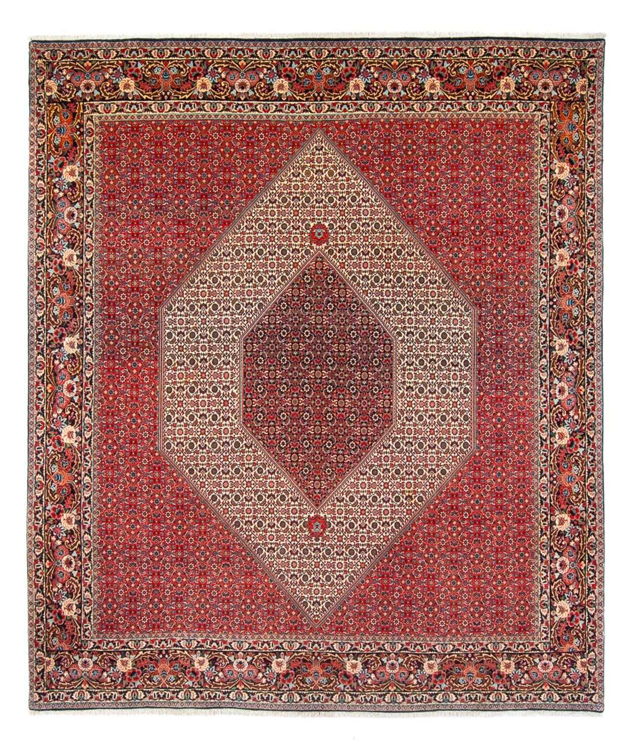 Tapis persan - Bidjar - 300 x 253 cm - crème