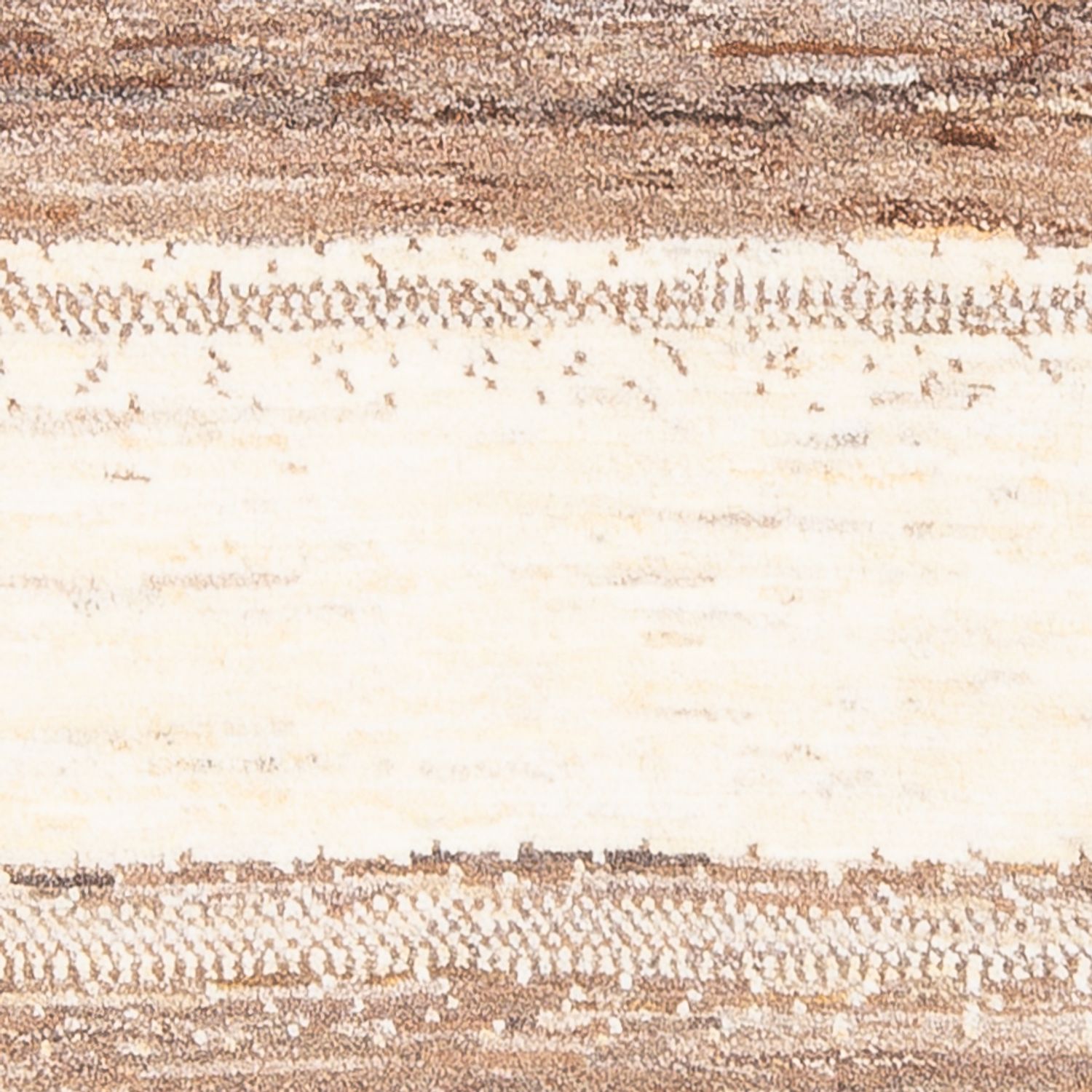 Tapis Gabbeh - Persan - 130 x 107 cm - naturel