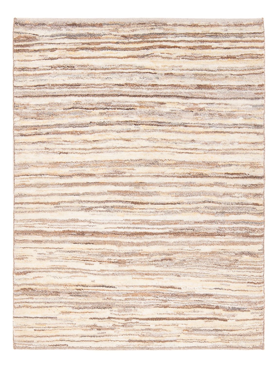 Tapis Gabbeh - Persan - 130 x 101 cm - beige clair