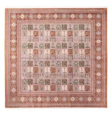 Silk Rug - Ghom Silk - Premium square  - 250 x 250 cm - multicolored