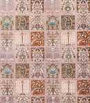 Silk Carpet - Ghom Silk - Premium kvadrat  - 250 x 250 cm - flerfärgad