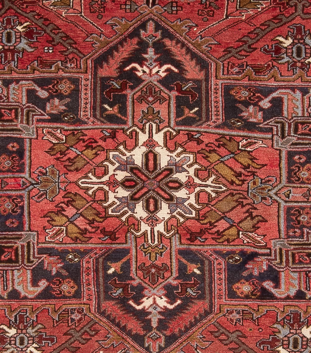 Alfombra persa - Nómada - 320 x 262 cm - rojo