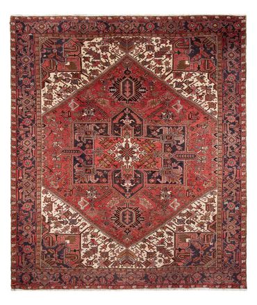 Tapis persan - Nomadic - 320 x 262 cm - rouge