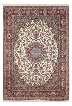 Perserteppich - Isfahan - Premium - 350 x 240 cm - creme