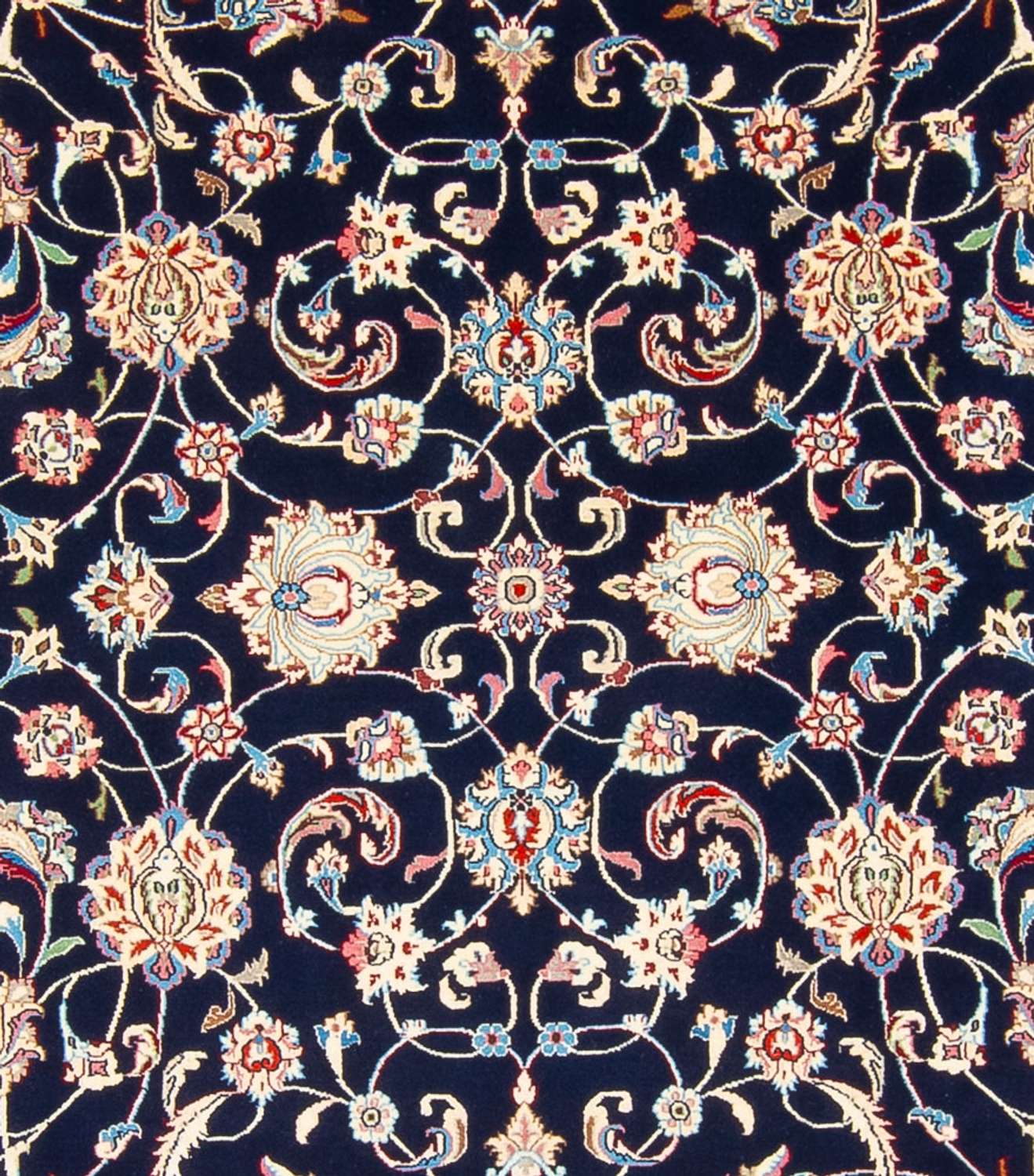 Perský koberec - Klasický - 348 x 248 cm - tmavě modrá