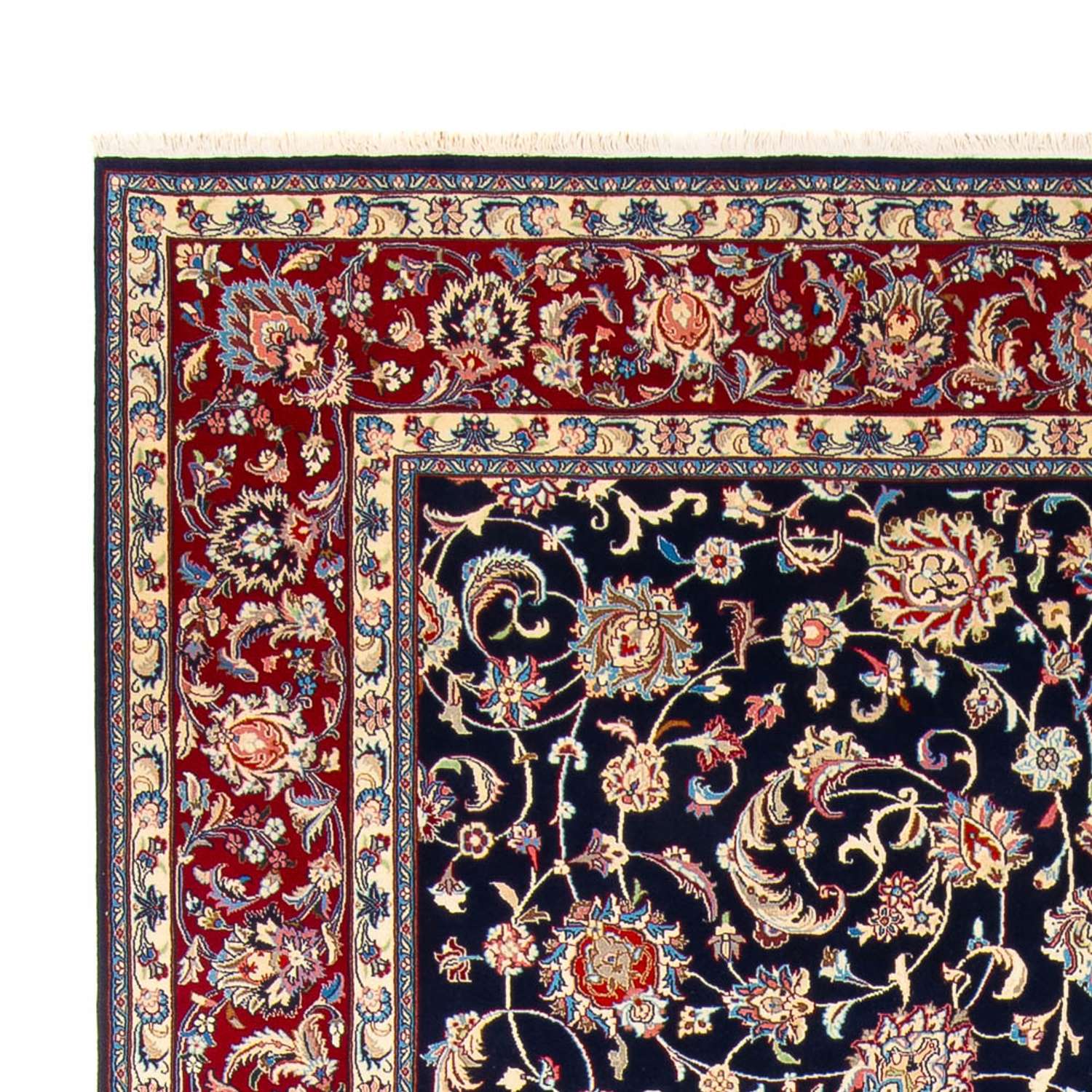 Persisk matta - Classic - 348 x 248 cm - mörkblå