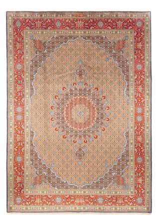 Tapis persan - Classique - 337 x 246 cm - beige foncé