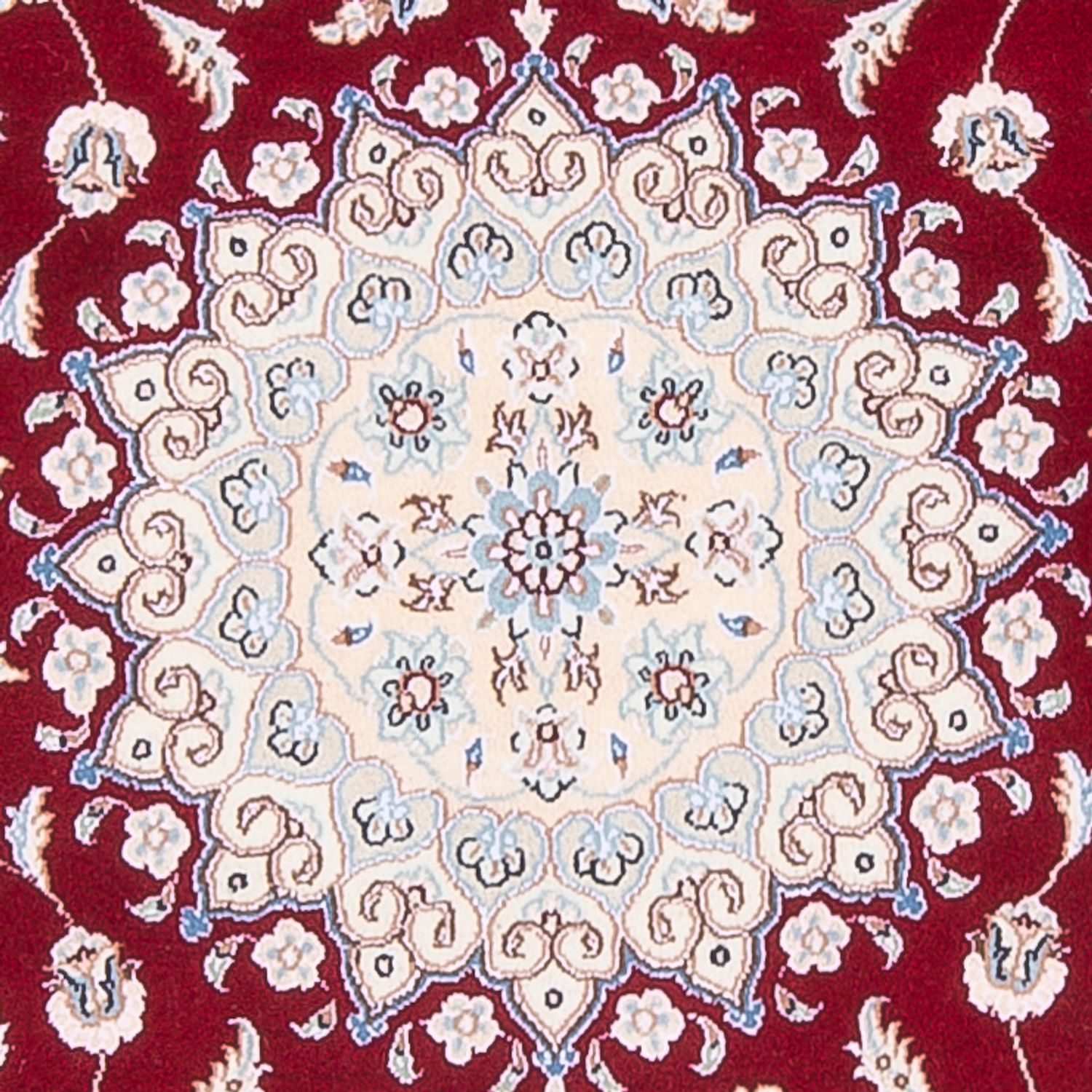 Alfombra Persa - Nain - Prima - 154 x 108 cm - rojo