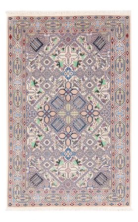 Tapis persan - Nain - Premium - 130 x 87 cm - crème