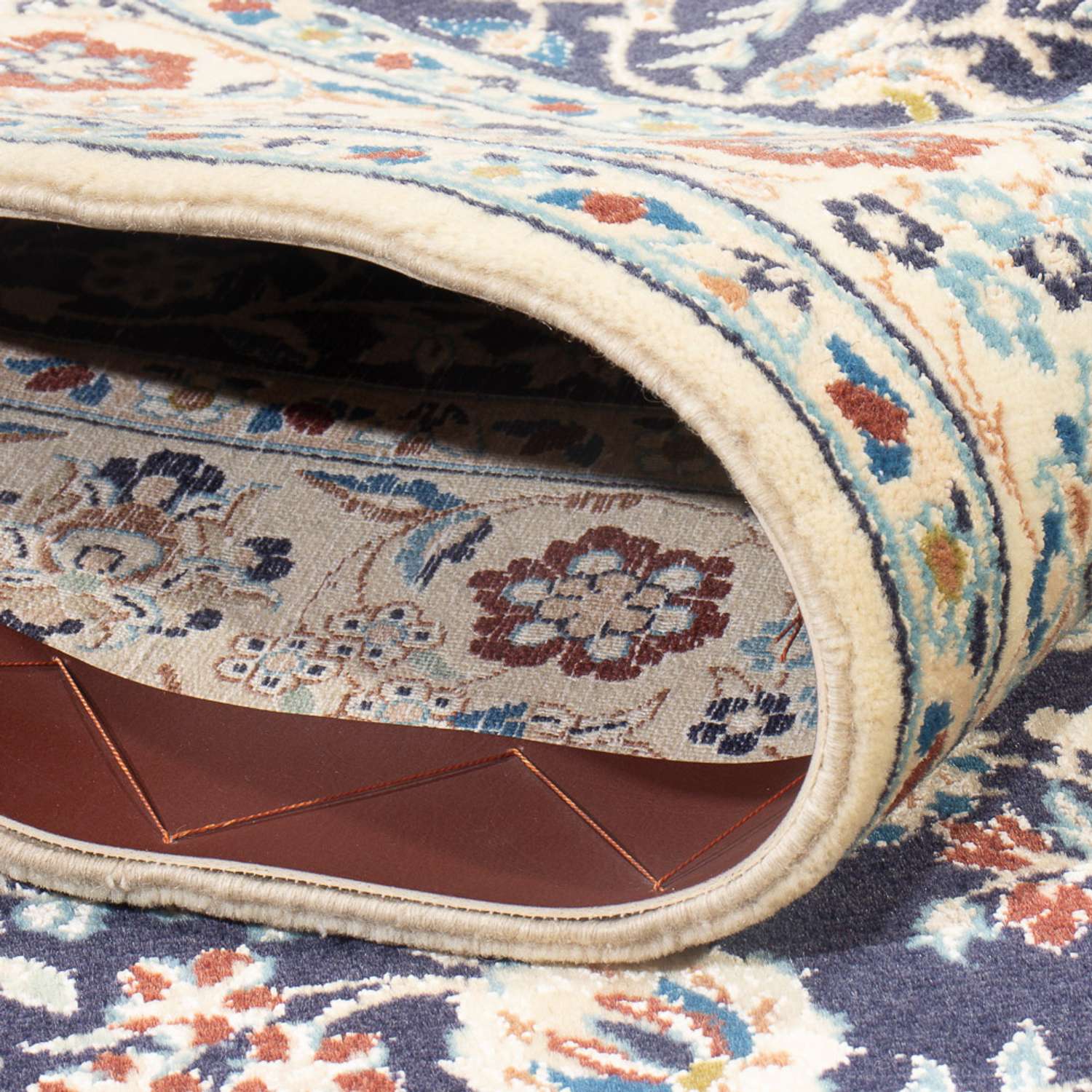 Perský koberec - Nain - Premium - 150 x 102 cm - tmavě modrá