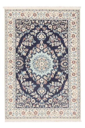 Alfombra Persa - Nain - Prima - 150 x 102 cm - azul oscuro