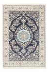 Tapis persan - Nain - Premium - 150 x 102 cm - bleu foncé