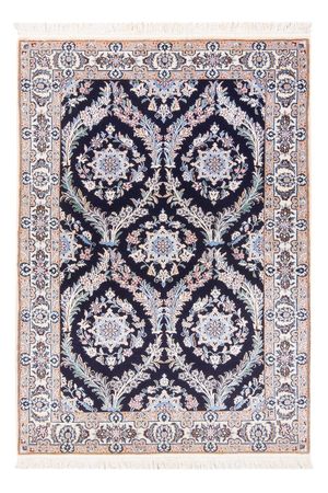 Alfombra Persa - Nain - Prima - 142 x 98 cm - azul oscuro