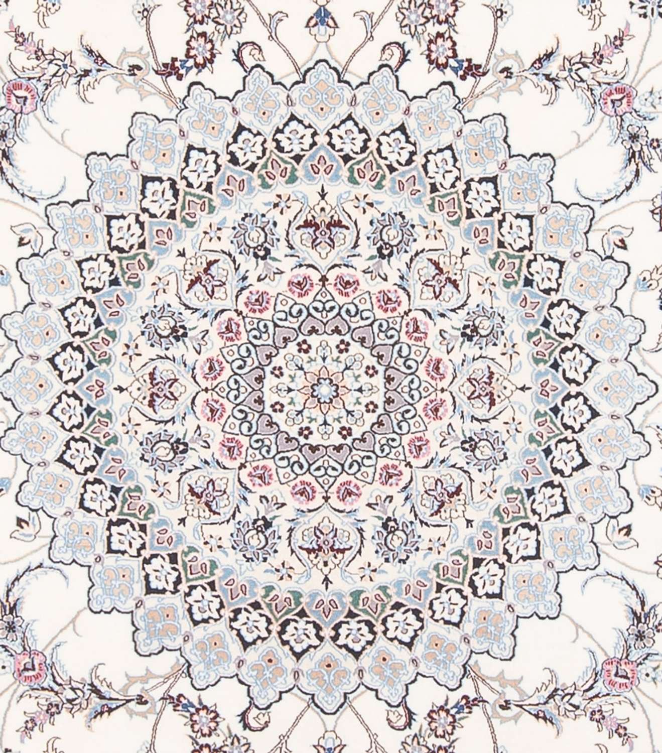 Persisk matta - Nain - Premium - 260 x 257 cm - grädde