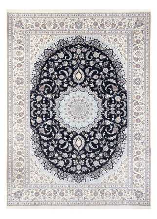 Alfombra Persa - Nain - Prima - 345 x 252 cm - azul oscuro