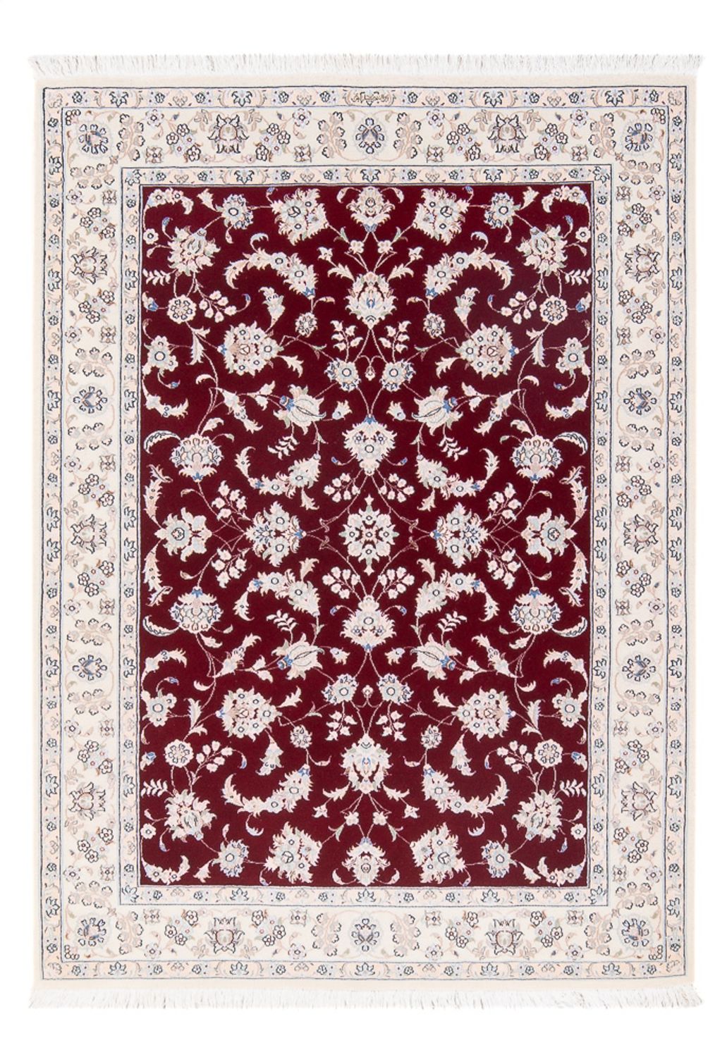 Tapis persan - Nain - Premium - 154 x 110 cm - rouge