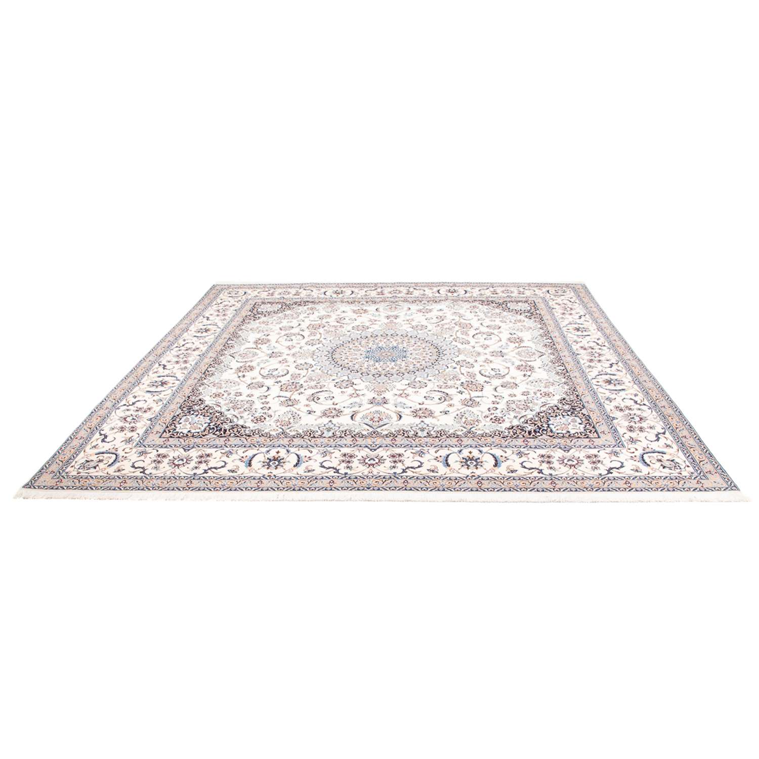 Persisk teppe - Nain - Premium - 261 x 247 cm - krem