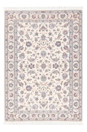 Tapis persan - Nain - Premium - 150 x 102 cm - crème