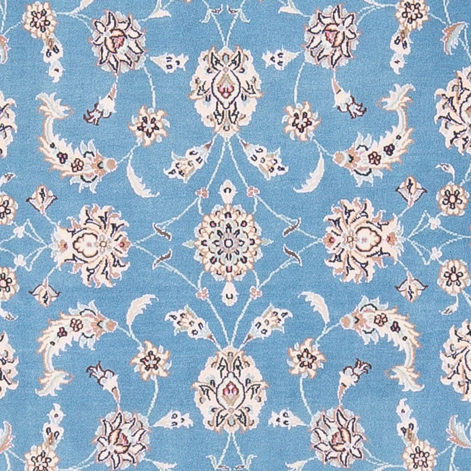 Tapis persan - Nain - Premium - 160 x 108 cm - bleu