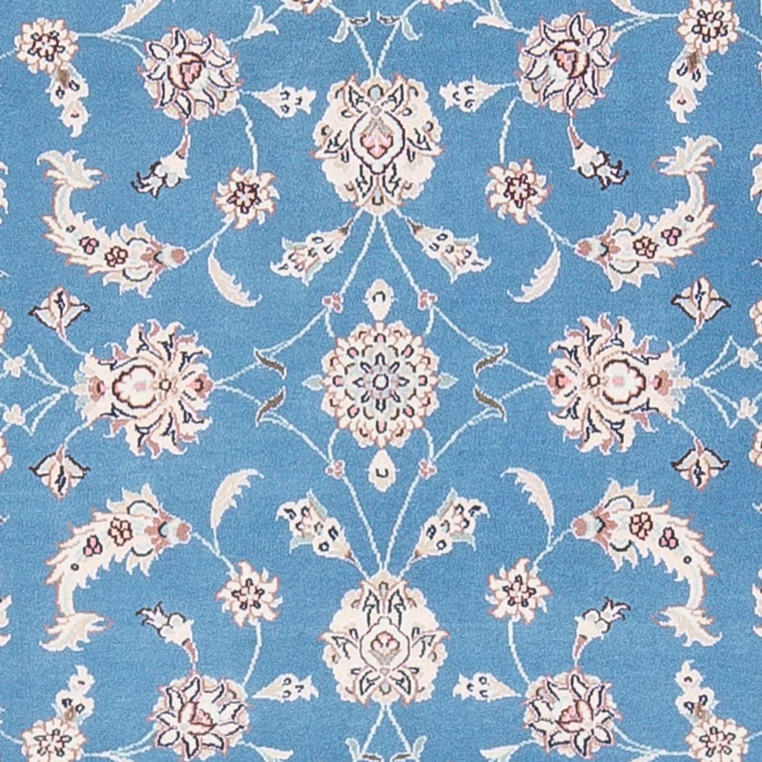 Tapis persan - Nain - Premium - 155 x 110 cm - bleu