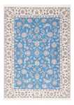 Tapete Persa - Nain - Premium - 155 x 110 cm - azul