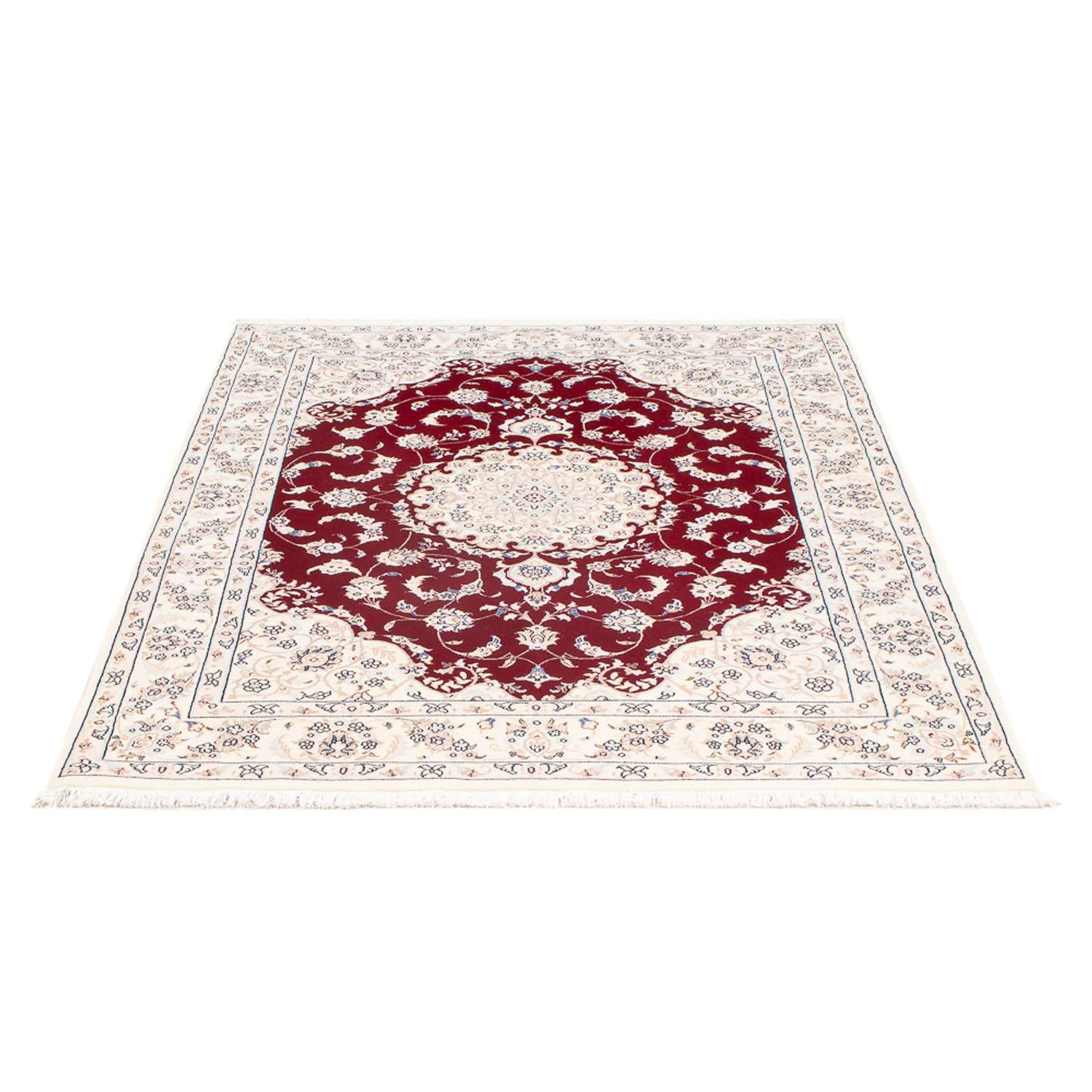 Persisk teppe - Nain - Premium - 158 x 109 cm - rød