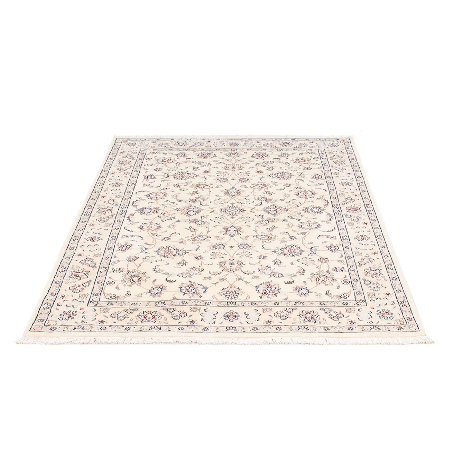 Perský koberec - Nain - Premium - 156 x 109 cm - krémová